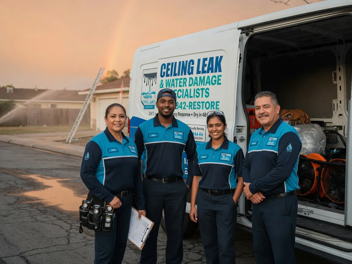 Ceiling Leak Cleanup company in Easton, CT